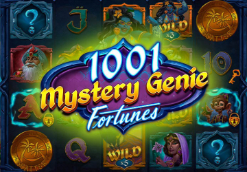 Автомат 1001 Mystery Genie Fortunes в казино Азино777