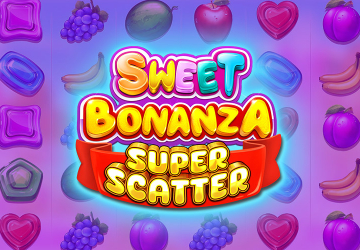 Игра Sweet Bonanza Super Scatter в казино Азино777